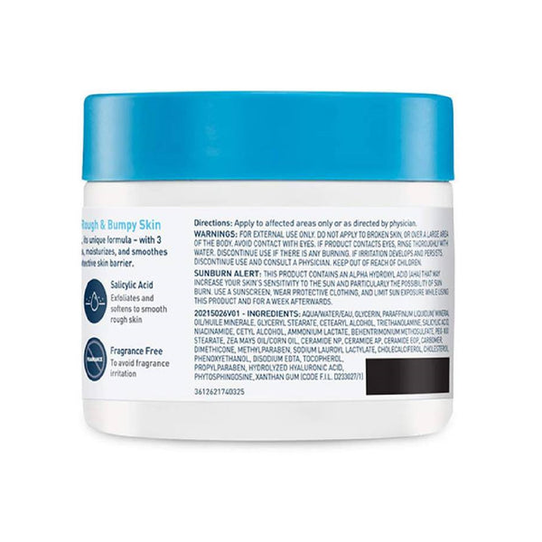 Original CeraVe SA Smoothing Cream For Dry, Rough, Bumpy Skin