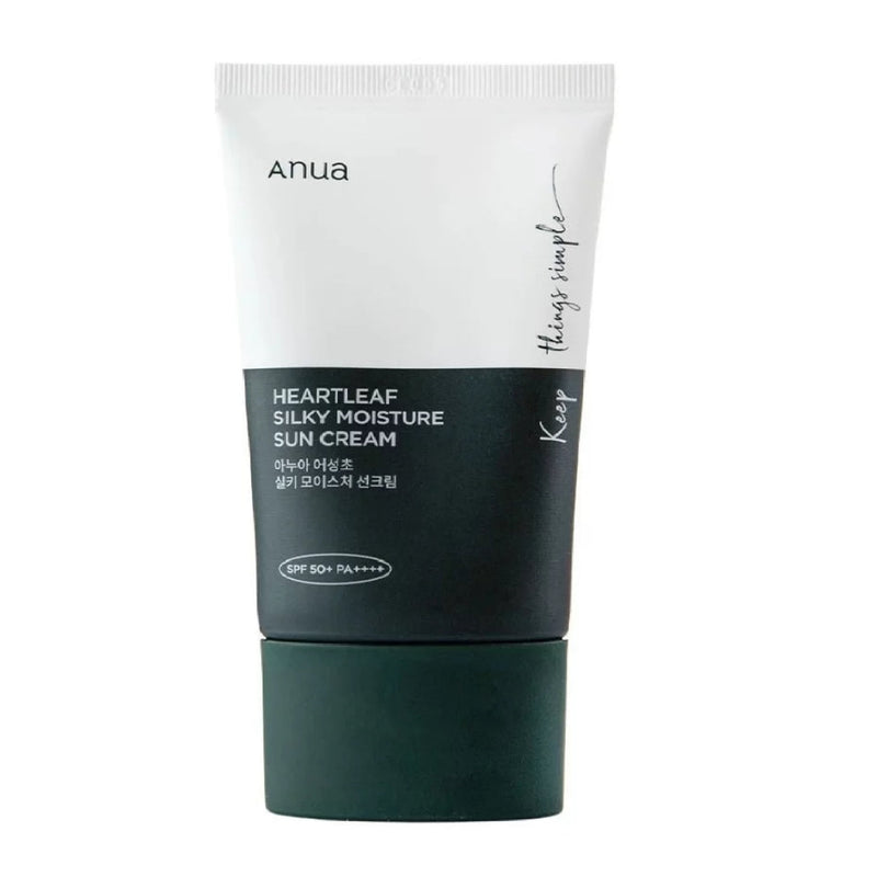 Anua Heartleaf Silky Moisture Sun Cream (50ml)