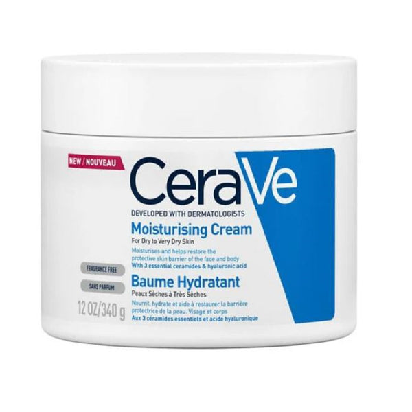 CERAVE moisturizing Cream DRY TO VERY DRY 340G JAR