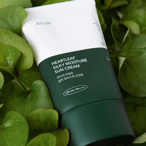 Anua Heartleaf Silky Moisture Sun Cream (50ml)