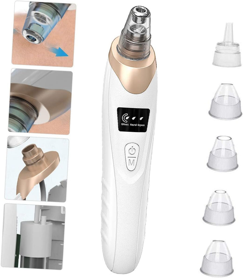 Multifunctional Cleaning Instrument For Pore Acne Pimple Removal and Vacuum Suction Facial Pore Cleaner