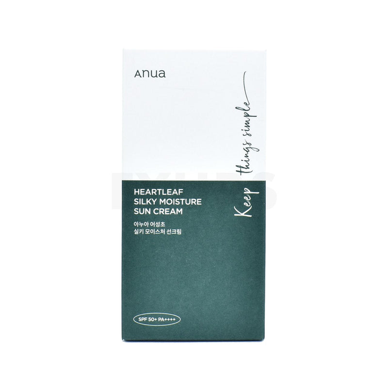 Anua Heartleaf Silky Moisture Sun Cream (50ml)